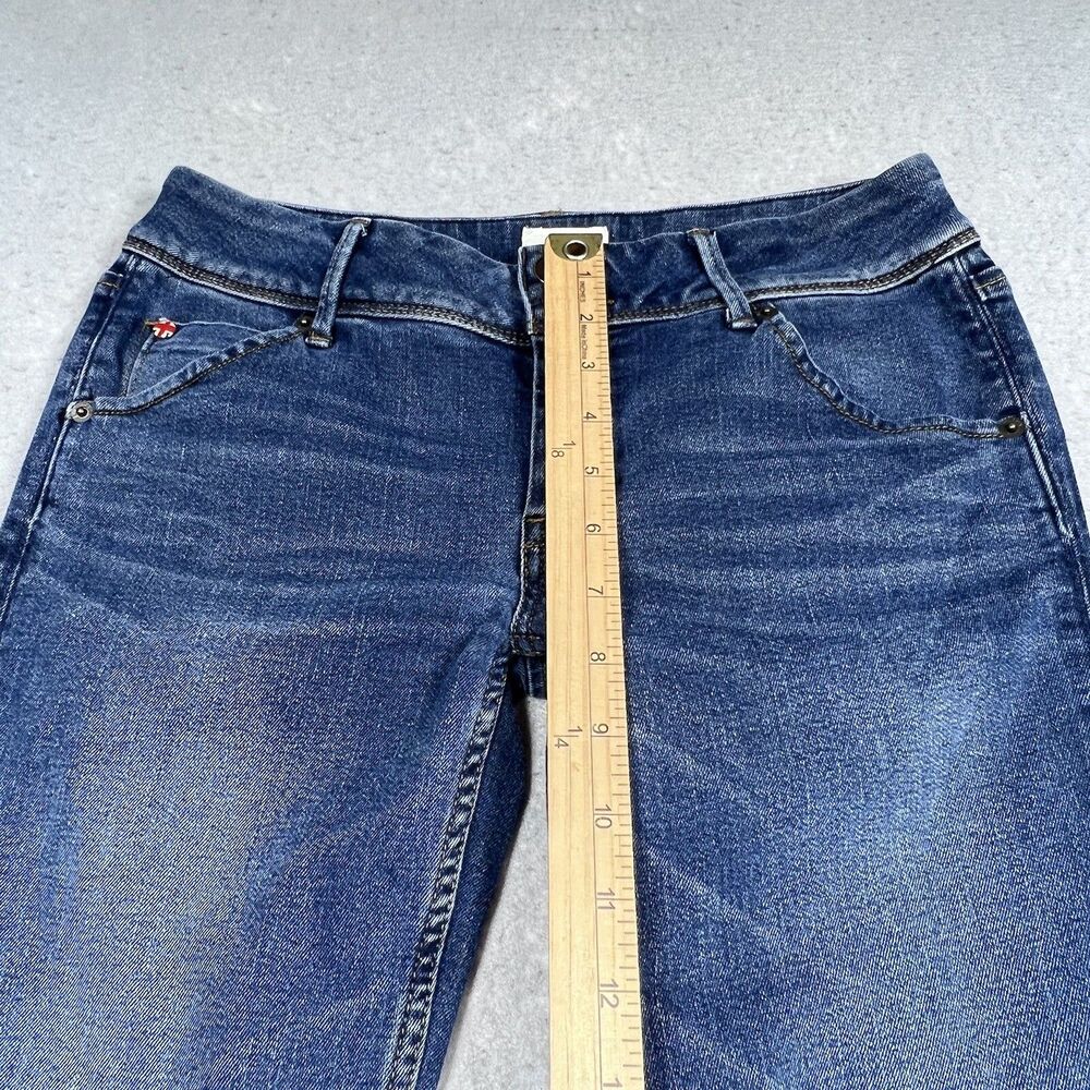 Hudson Jeans Womens Size 27 Collin Skinny Low Rise Stretch Denim Blue Jeans - Picture 7 of 15